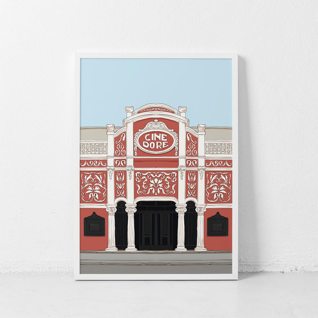 ILUSTRACIÓN - Javier López, Cine Doré