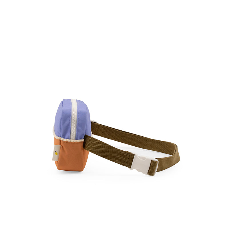 RIÑONERA - Sticky Lemon, Fanny Pack Large - Blooming Purple + Harvest Moon