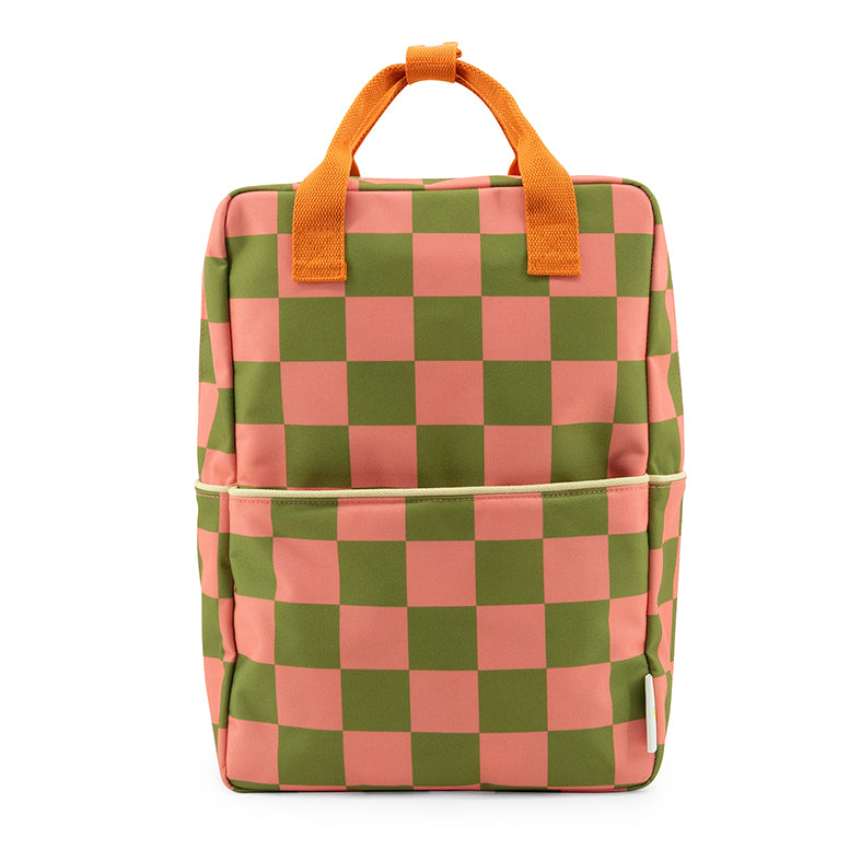 MOCHILA - Sticky Lemon, Checkerboard Sprout Green grande