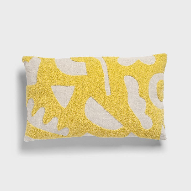 COJÍN - & klevering, Sketch Rectangular Amarillo