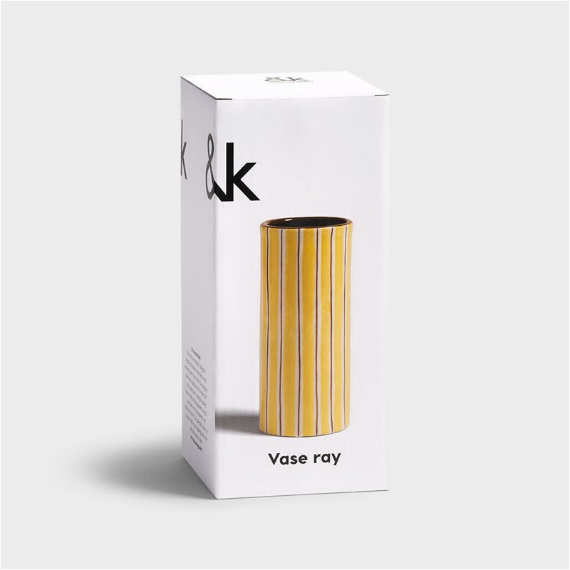 JARRÓN - & Klevering, Ray amarillo