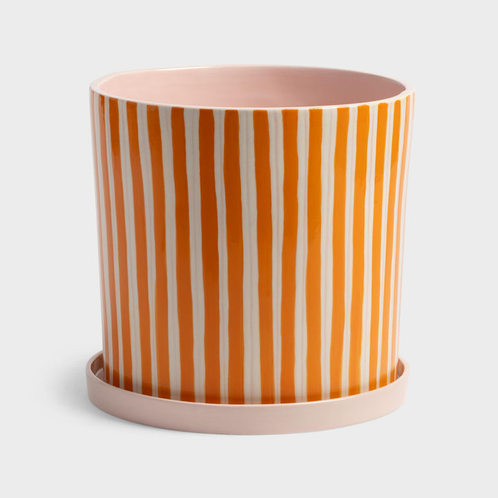 MACETA - & Klevering, Planter ray orange