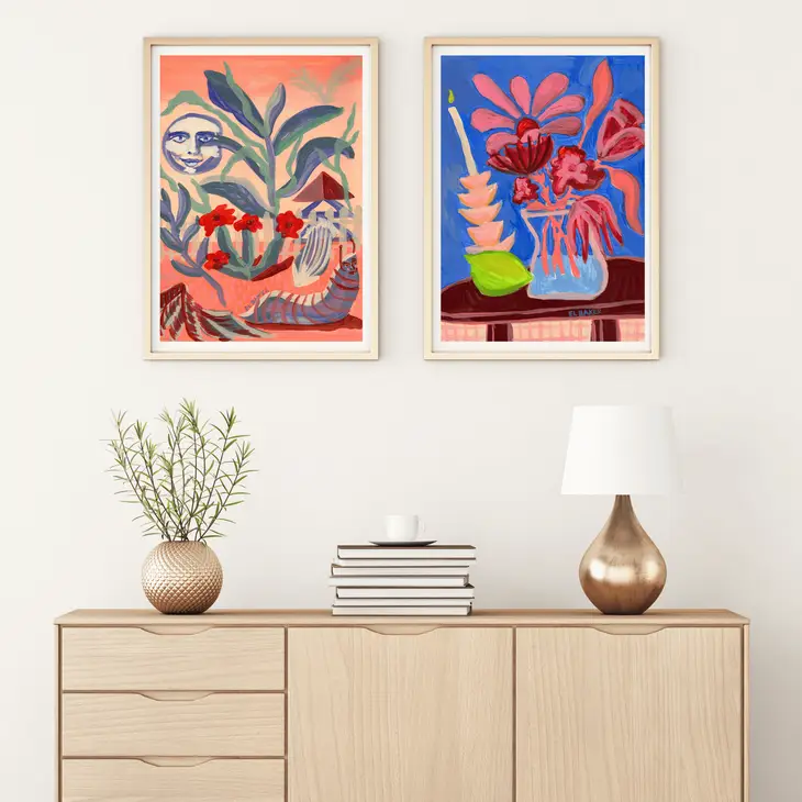 ILUSTRACIÓN - El Baker, Plant Botanical Garden Print