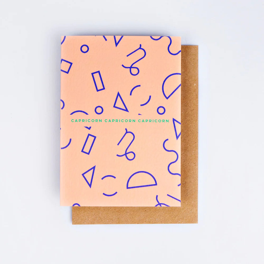 TARJETA FELICITACIÓN - The Completist, Zodiaco