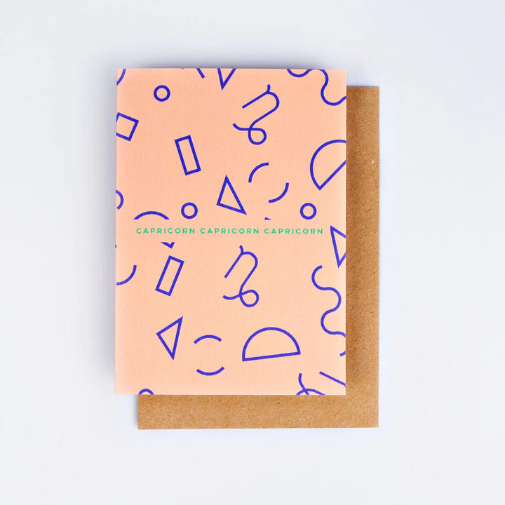 TARJETA FELICITACIÓN - The Completist, Zodiaco