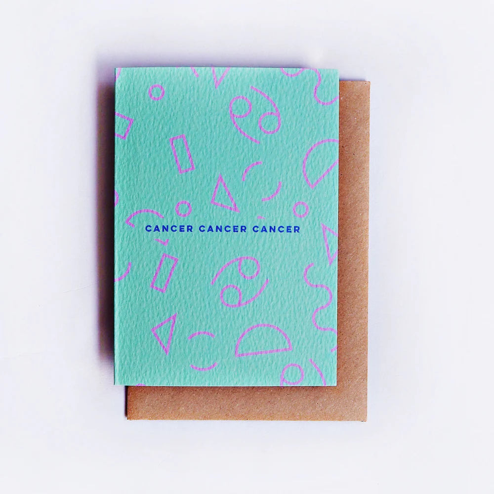 TARJETA FELICITACIÓN - The Completist, Zodiaco