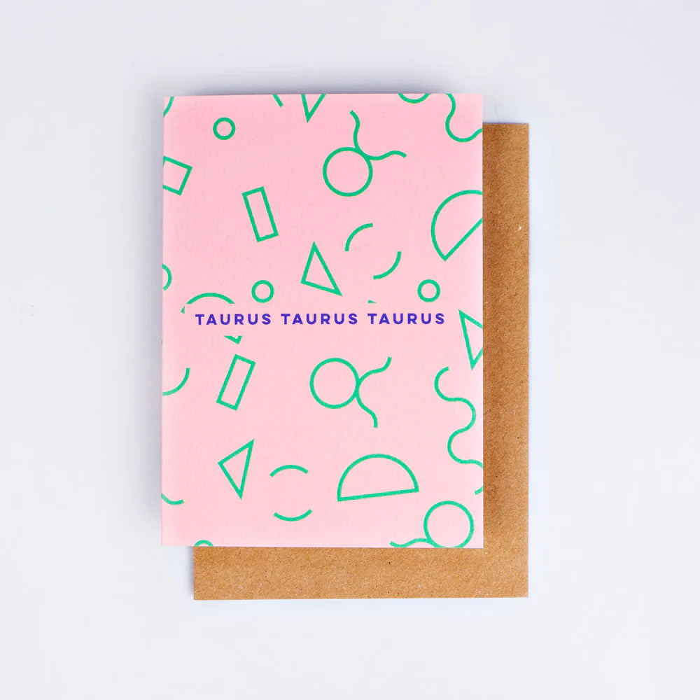 TARJETA FELICITACIÓN - The Completist, Zodiaco