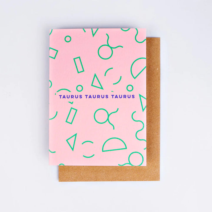 TARJETA FELICITACIÓN - The Completist, Zodiaco