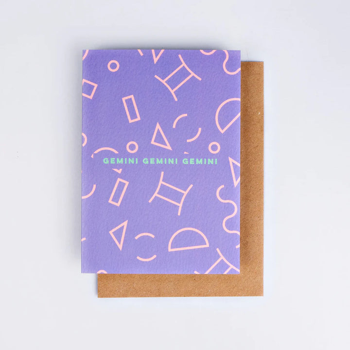 TARJETA FELICITACIÓN - The Completist, Zodiaco