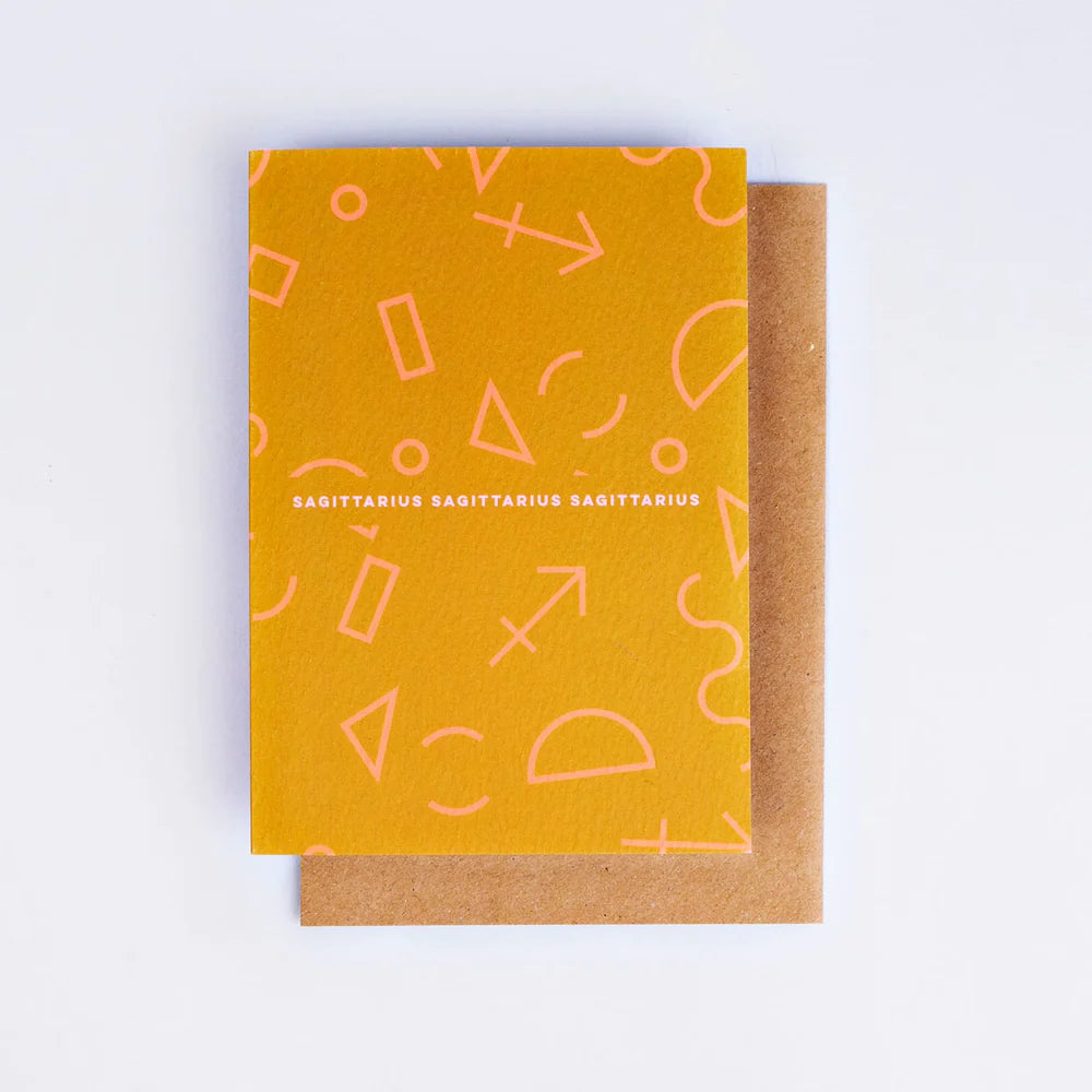 TARJETA FELICITACIÓN - The Completist, Zodiaco