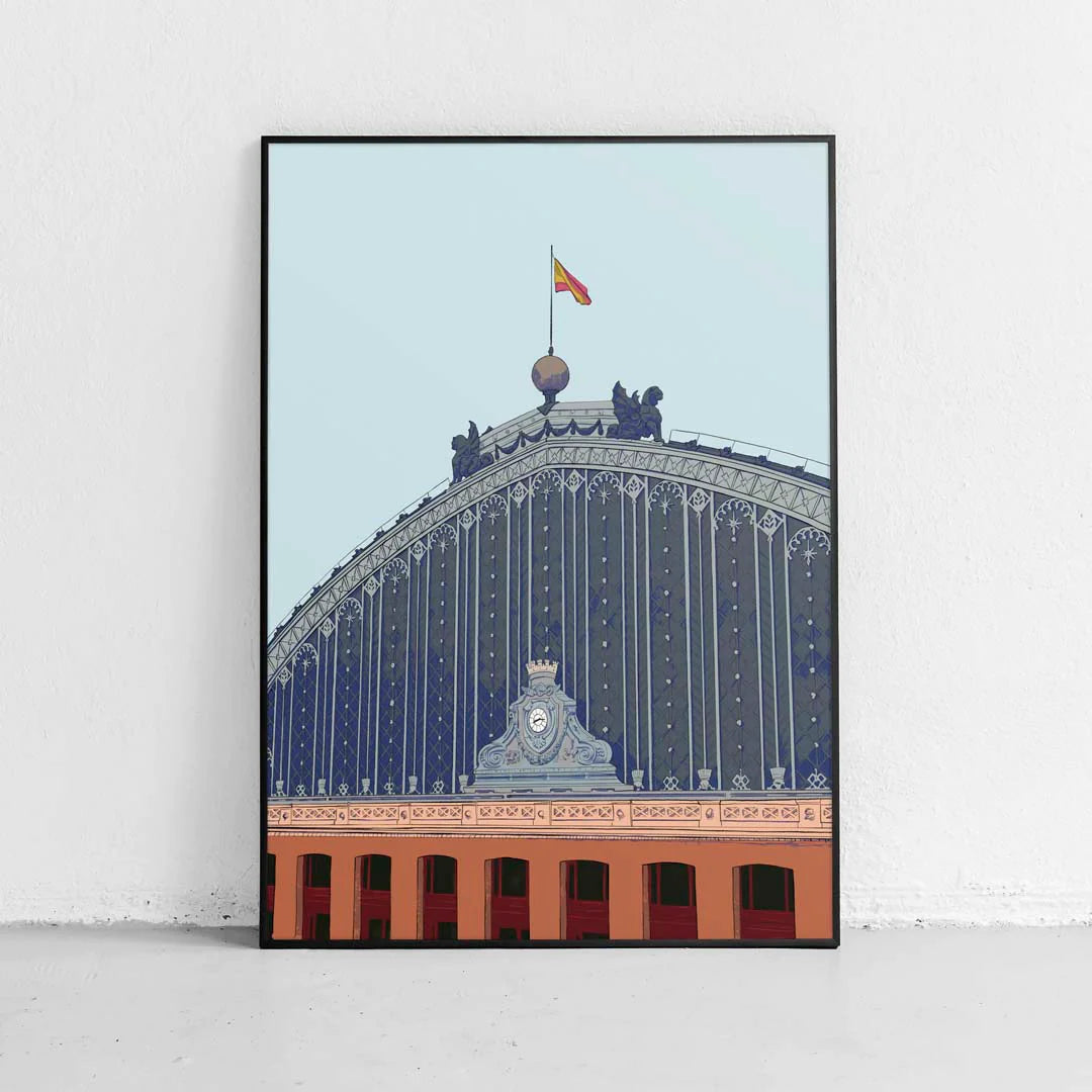 ILUSTRACIÓN - Javier López, Estación de Atocha