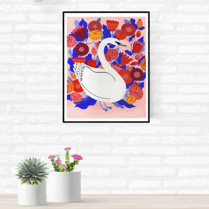 ILUSTRACIÓN - Agathe Singer, White Swan