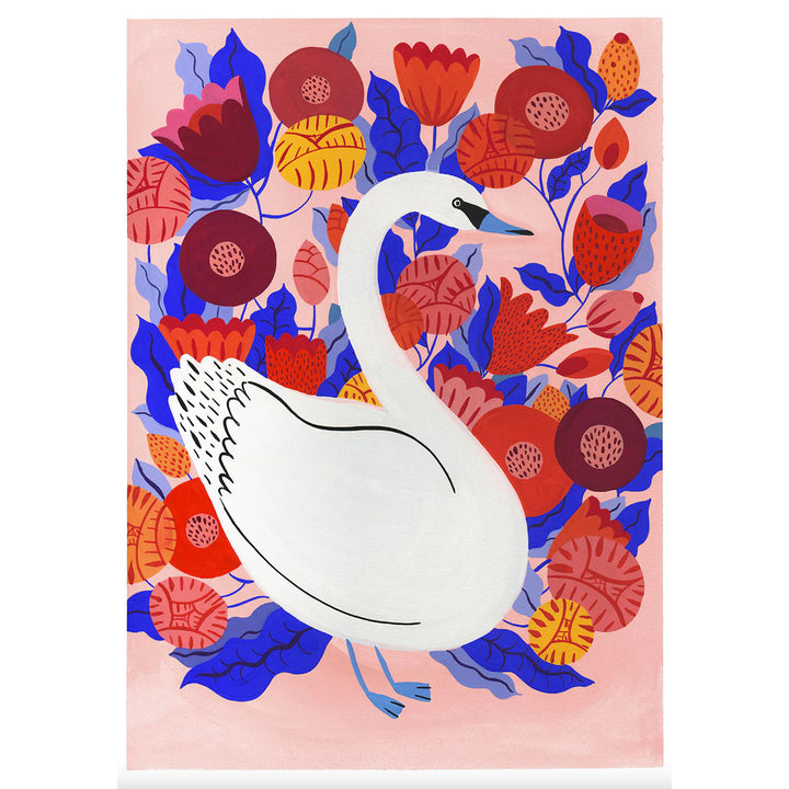 ILUSTRACIÓN - Agathe Singer, White Swan