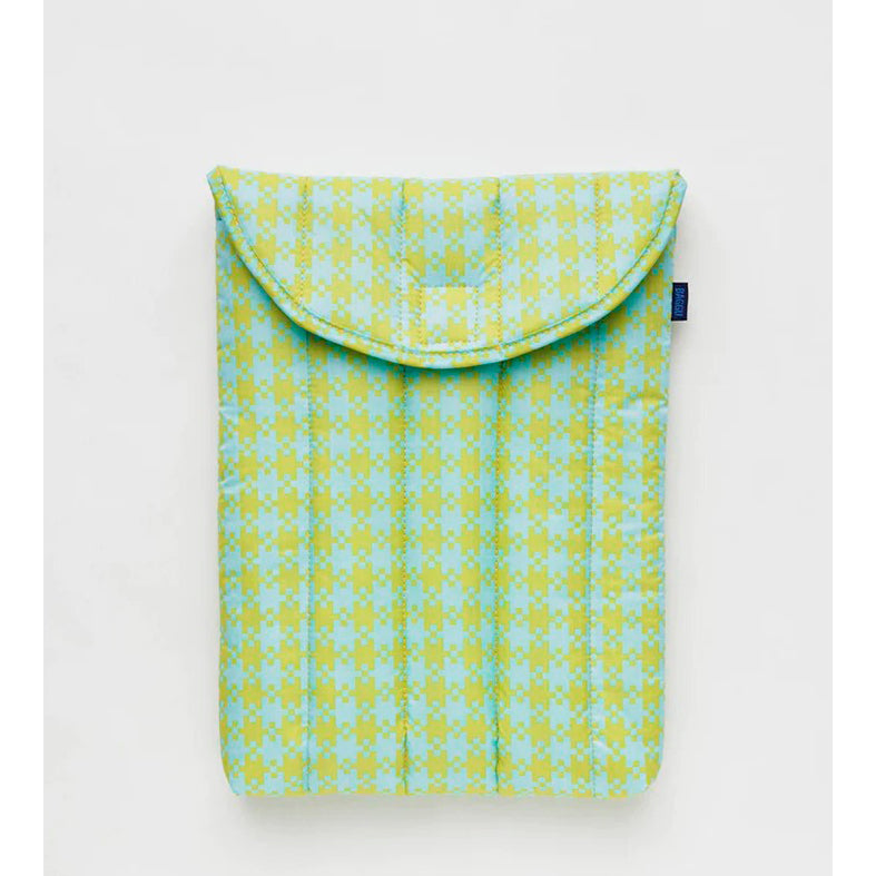 FUNDA DE PORTÁTIL 13''/14" - Baggu, Mint Pixel Gingham