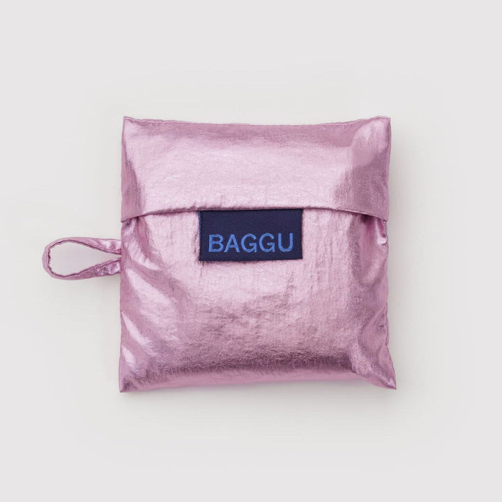 TOTE BAG - Baggu, Baby Blush Metallic