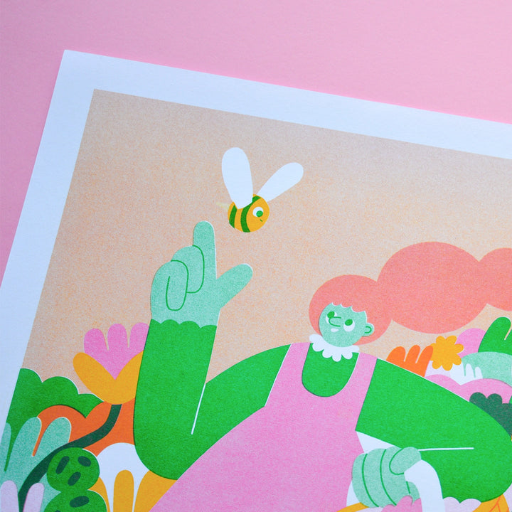 ILUSTRACIÓN - Lauren Morsley, Bee Fields