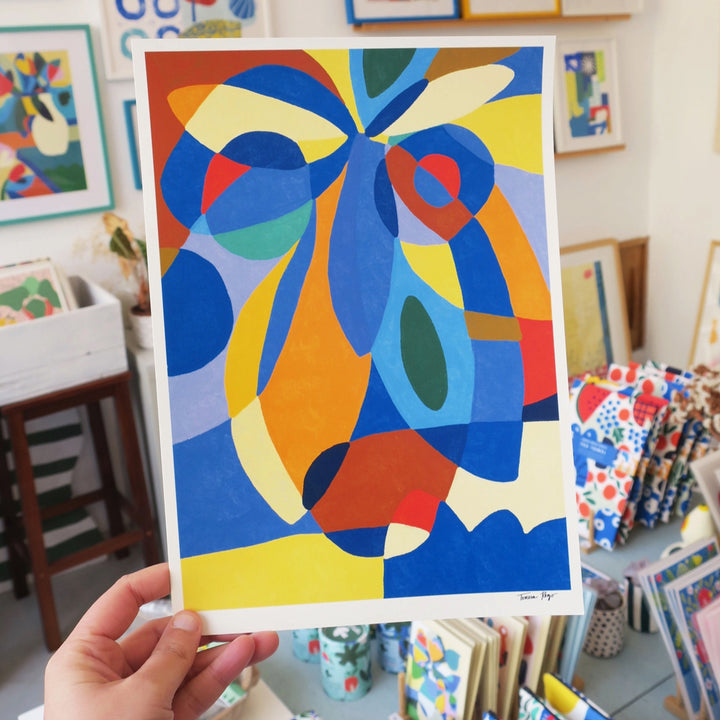 ILUSTRACIÓN - Teresa Rego, Begonia Azure