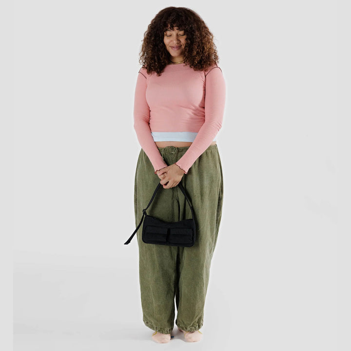 BOLSO - Baggu, Cargo Shoulder Bag Black