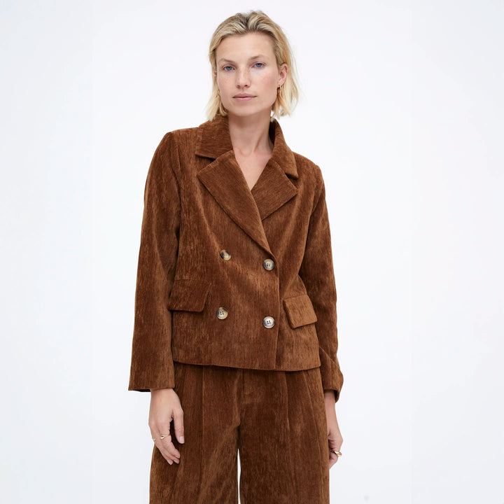 BLAZER - Wild Pony,  Efecto aterciopelado marrón