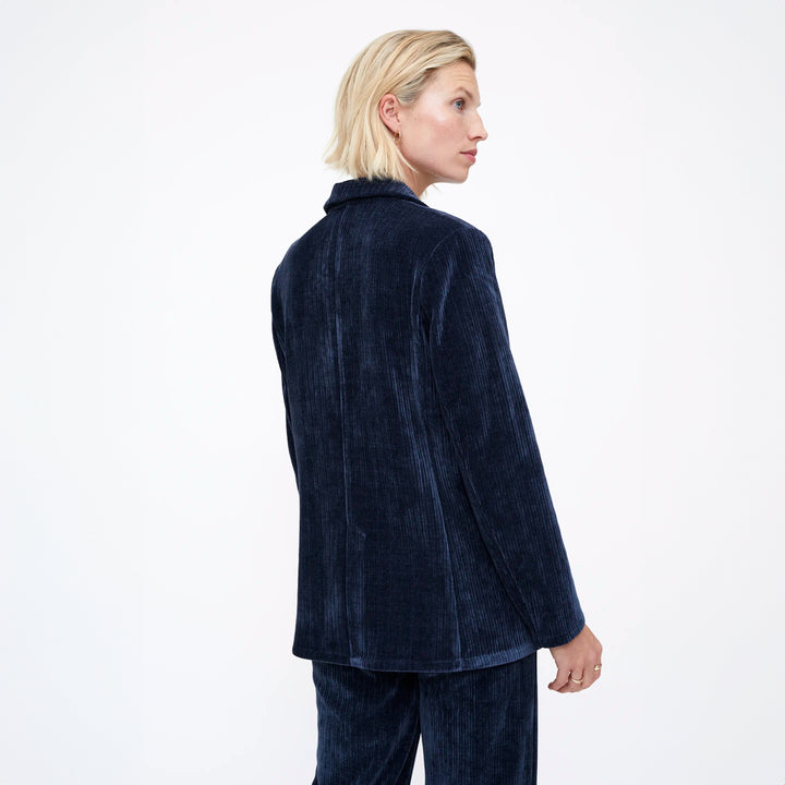 BLAZER - Wild Pony,  Pana de terciopelo Navy Blue.