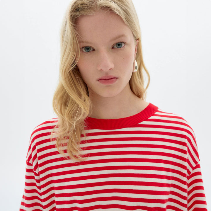 CAMISETA - Thinking Mu, Manga larga rayas Emily R