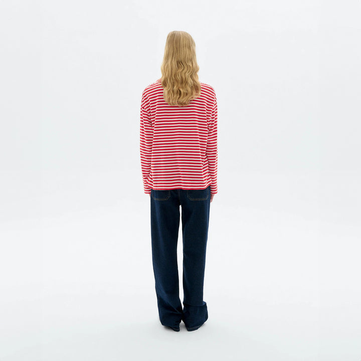 CAMISETA - Thinking Mu, Manga larga rayas Emily R