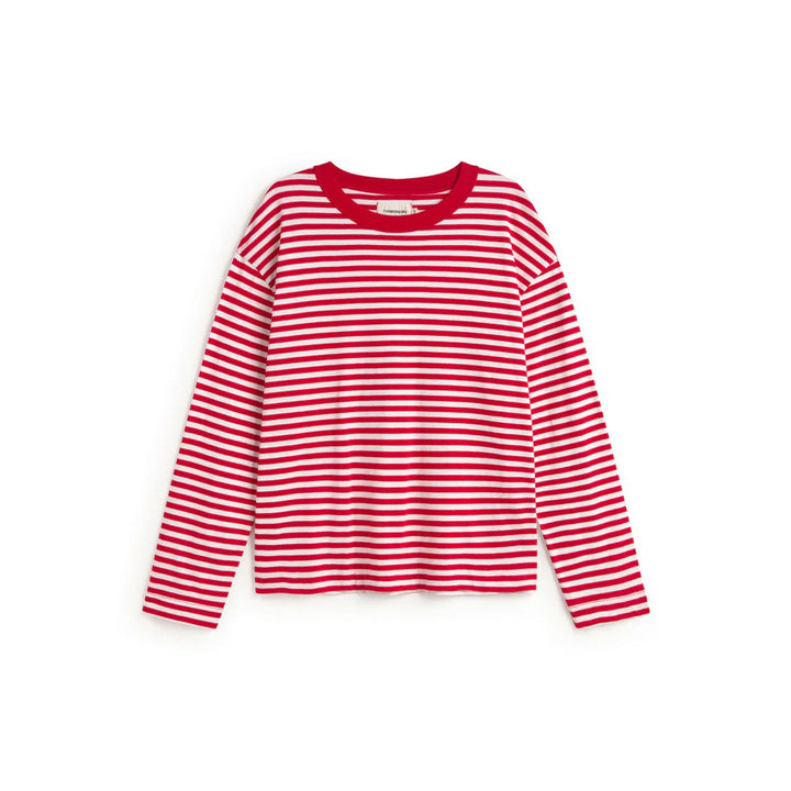 CAMISETA - Thinking Mu, Manga larga rayas Emily R