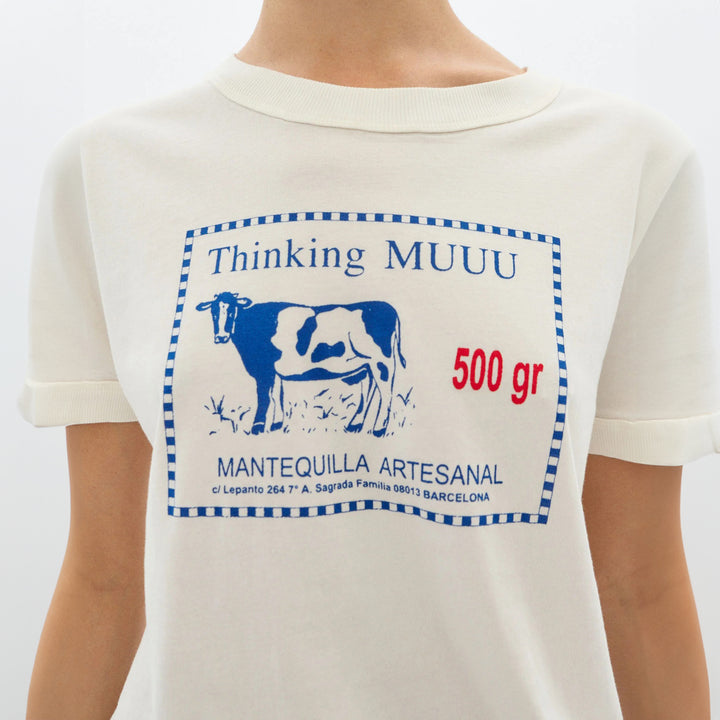 CAMISETA - Thinking Mu, Mantega Zowi R