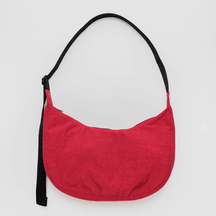 BOLSO - Baggu, Medium Nylon Crescent Bag Candy Apple