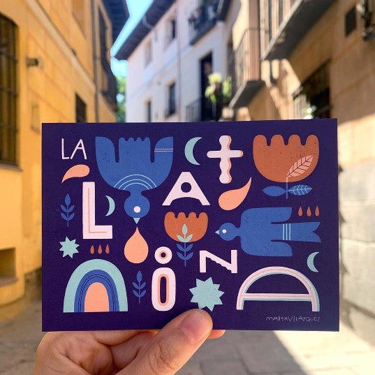 POSTAL - Marta Velázquez, La Latina