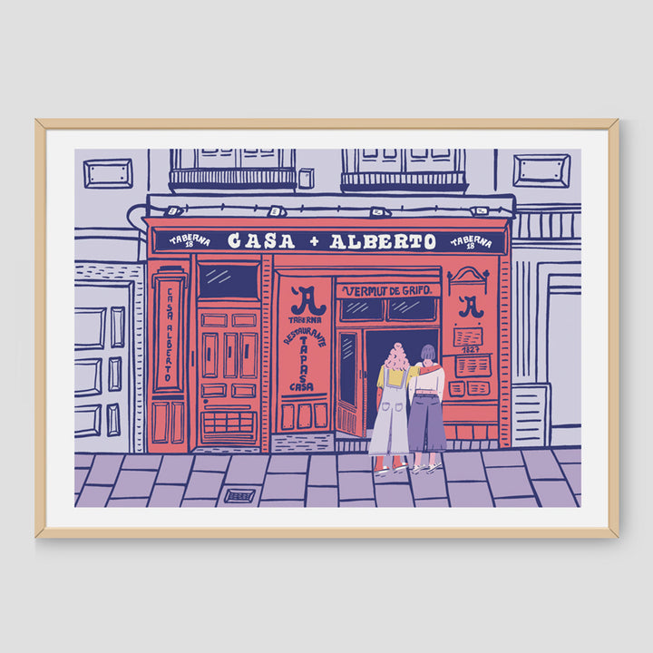 ILUSTRACIÓN - Srta. Poppy, Casa Alberto