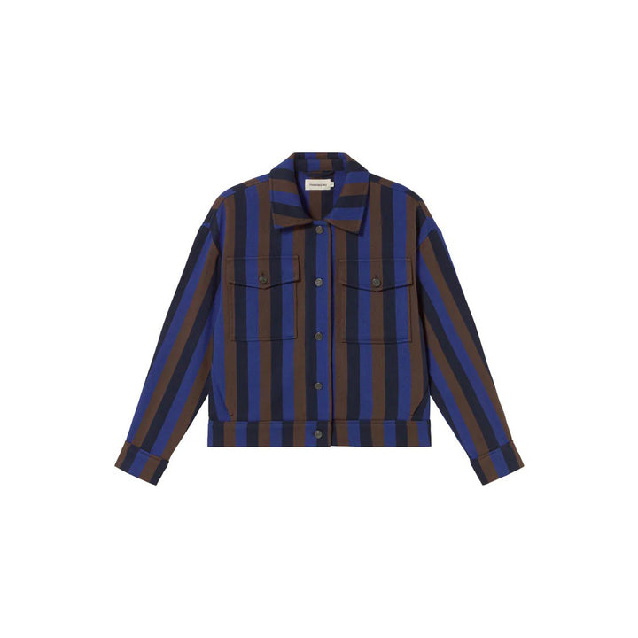 CHAQUETA - Thinking Mu, Frans rayas azul totenham