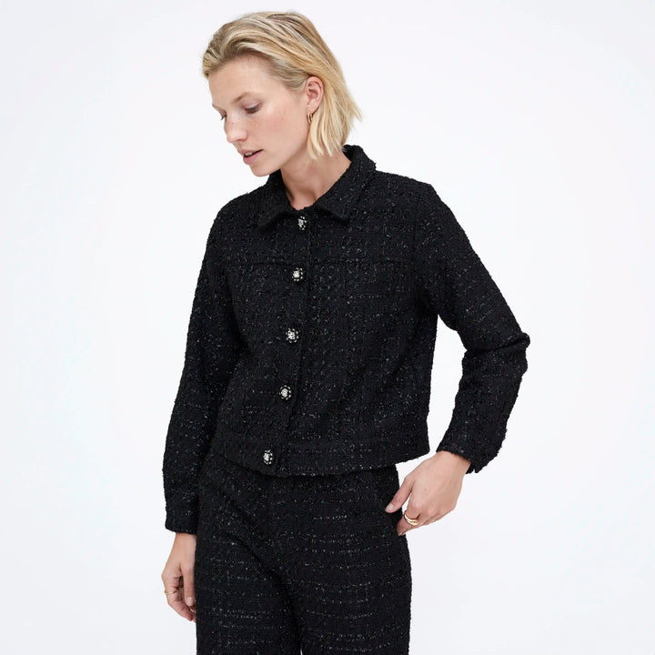 CHAQUETA - Wild Pony,  Tweed negra.