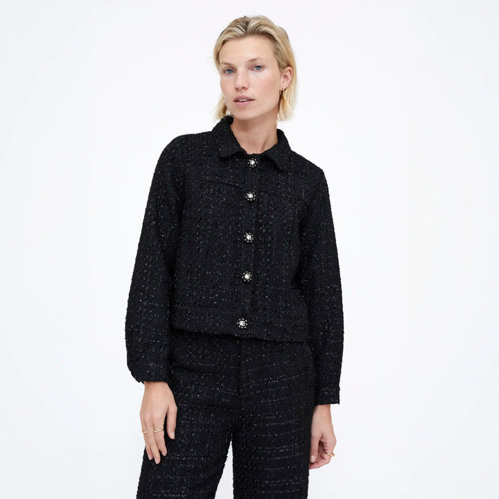 CHAQUETA - Wild Pony,  Tweed negra.