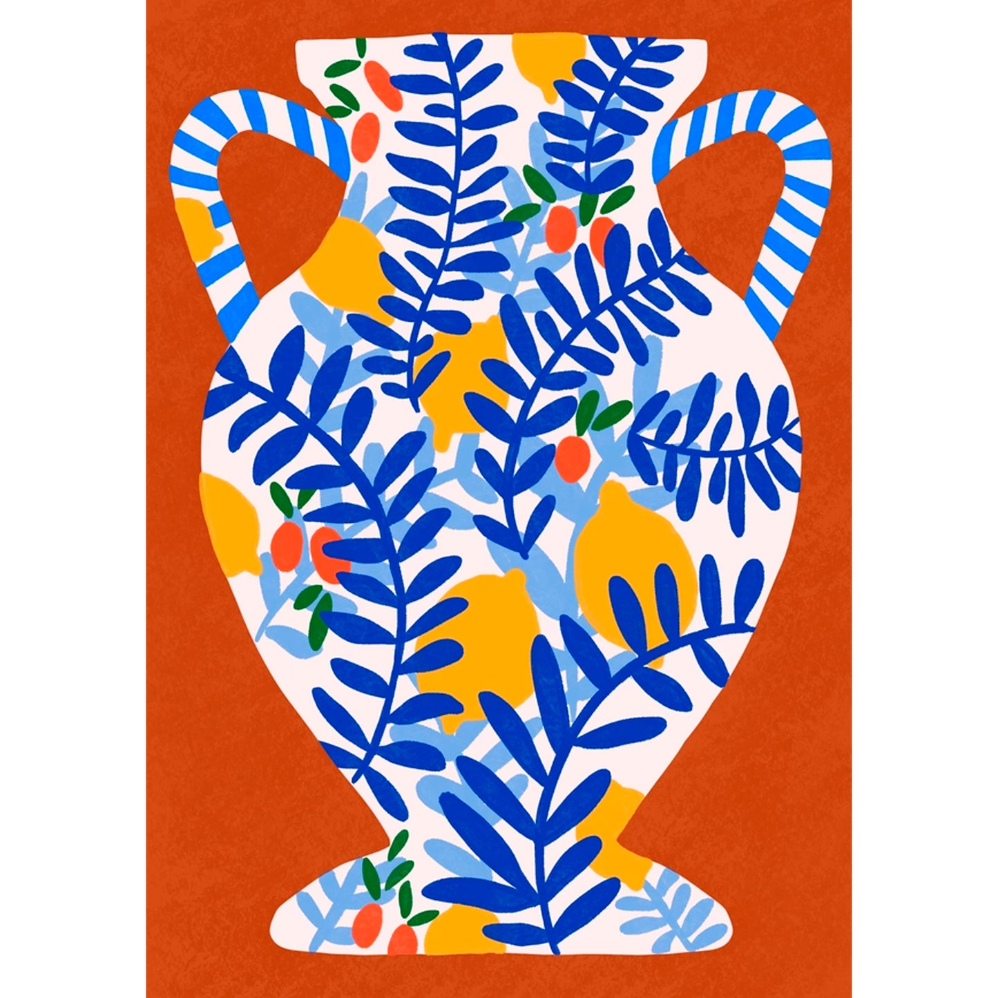 ILUSTRACIÓN - Teresa Rego, Earth Red & Lemons