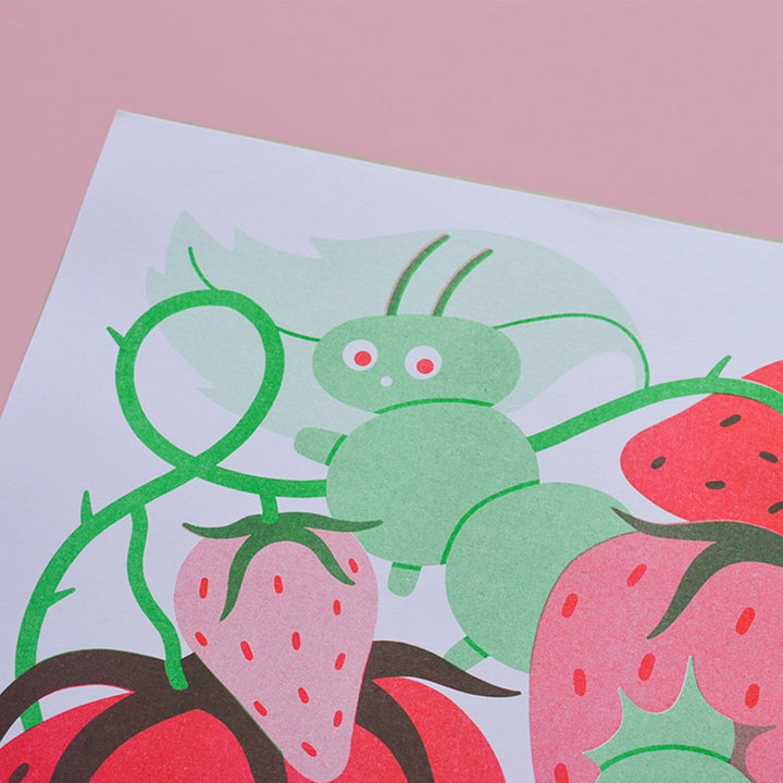 ILUSTRACIÓN - Lauren Morsley, Eat Yer Strawbs