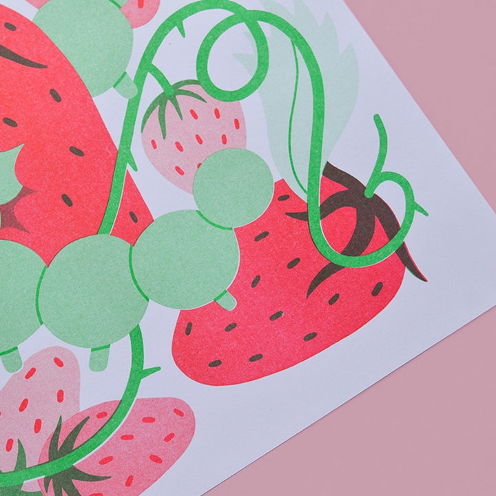 ILUSTRACIÓN - Lauren Morsley, Eat Yer Strawbs