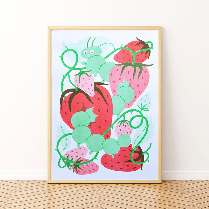 ILUSTRACIÓN - Lauren Morsley, Eat Yer Strawbs