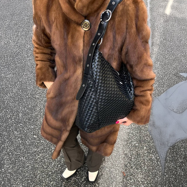 BOLSO - Silfen, Ellie Black trenzado