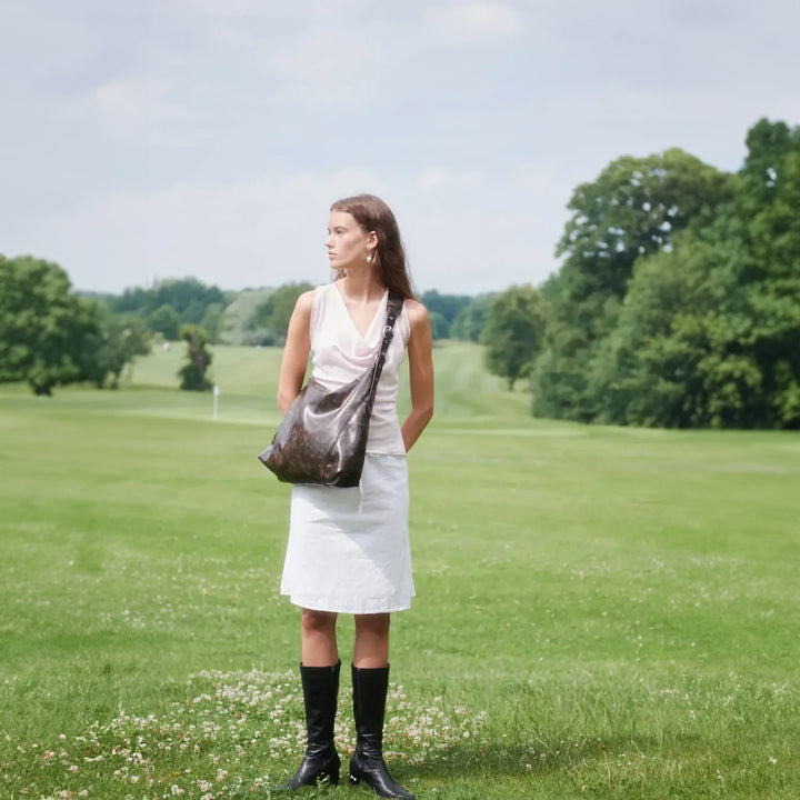 BOLSO - Silfen, Ellie brown cracked