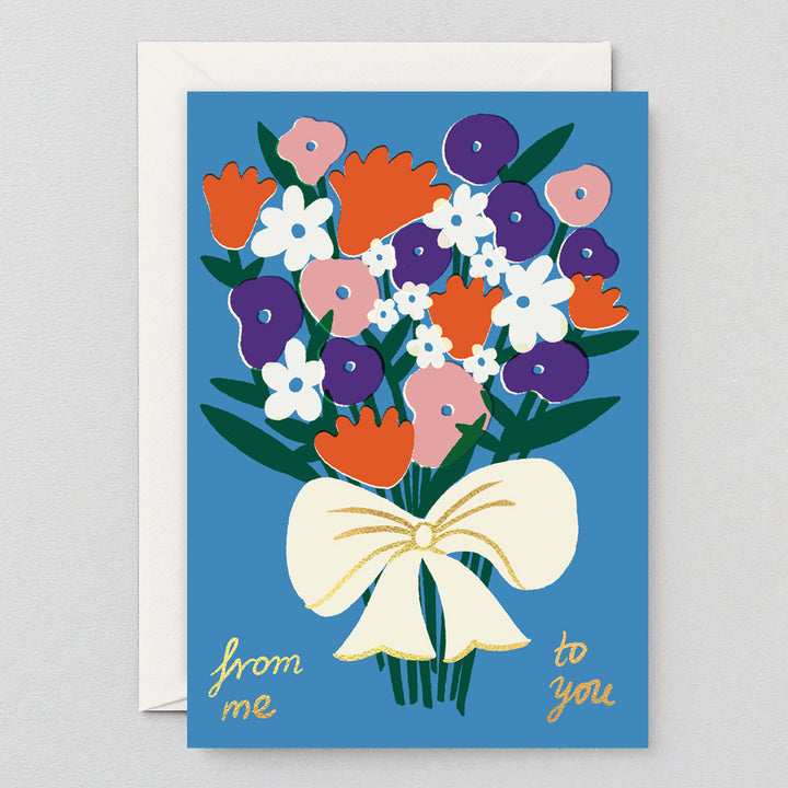 TARJETA FELICITACIÓN - Wrap Magazine,  From Me To You