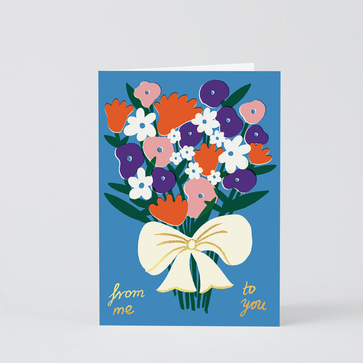 TARJETA FELICITACIÓN - Wrap Magazine,  From Me To You