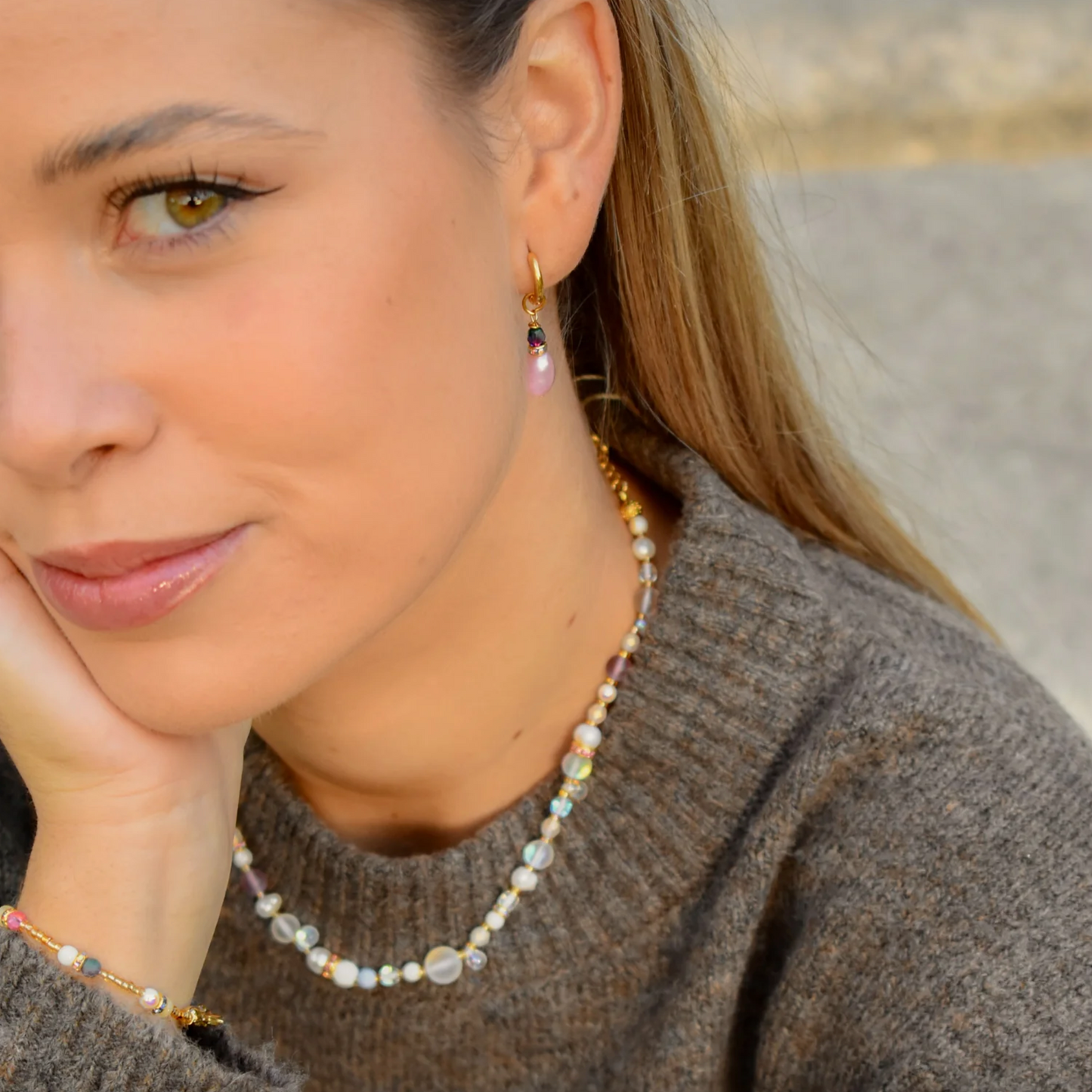 PENDIENTES - Glimmering, Olivia