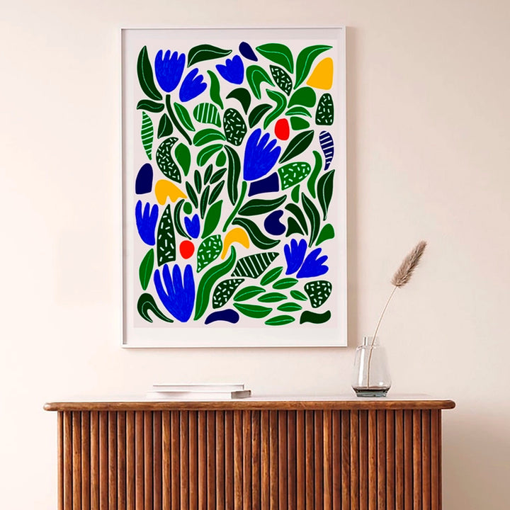 ILUSTRACIÓN - Teresa Rego, Green Tulips