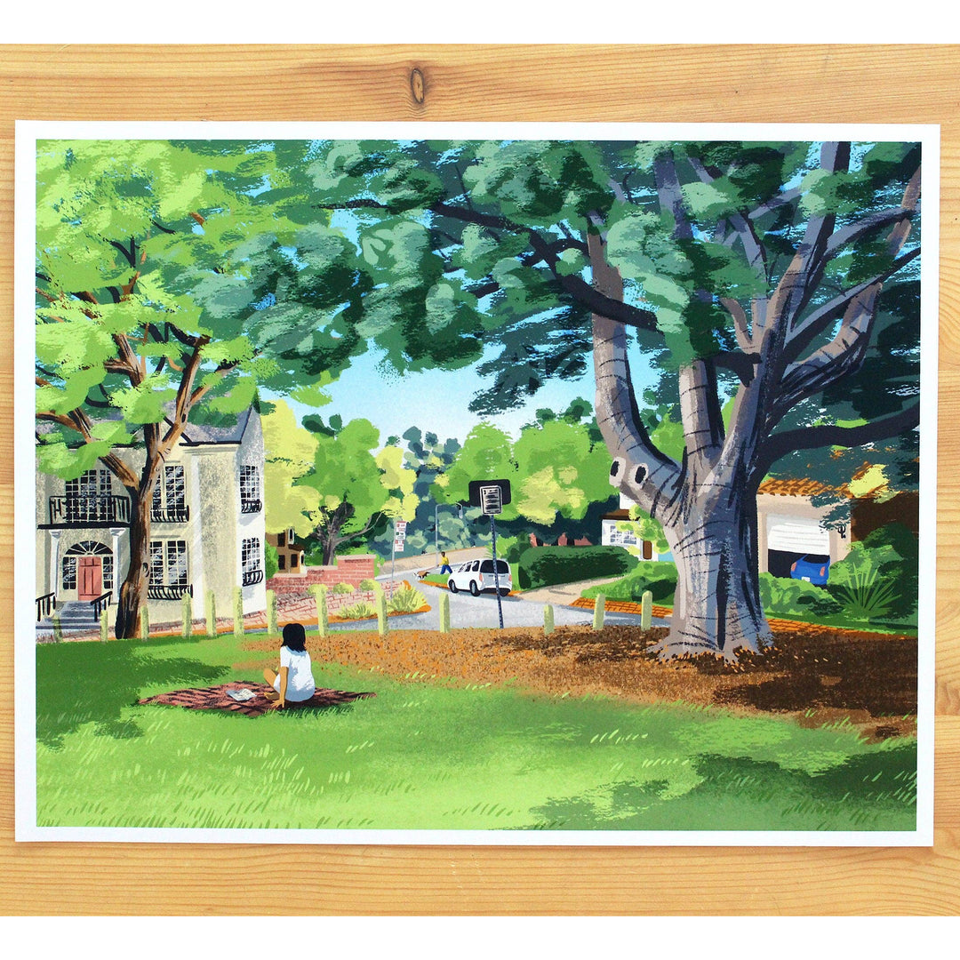 LÁMINA - I never draw, IN THE PARK