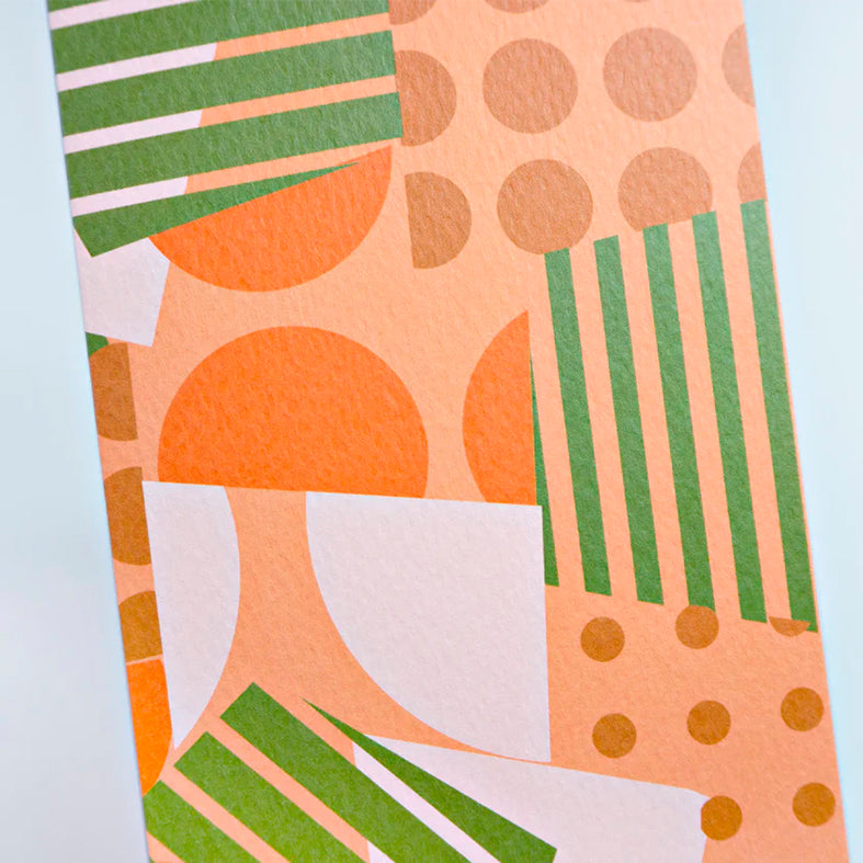 TARJETA FELICITACIÓN - The Completist, Spots + Stripes
