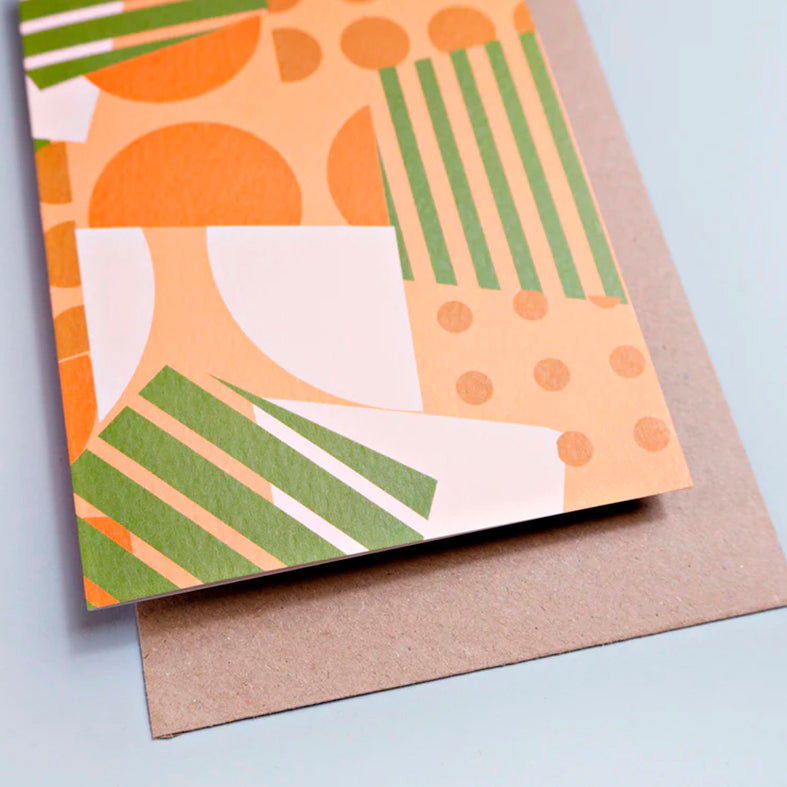 TARJETA FELICITACIÓN - The Completist, Spots + Stripes