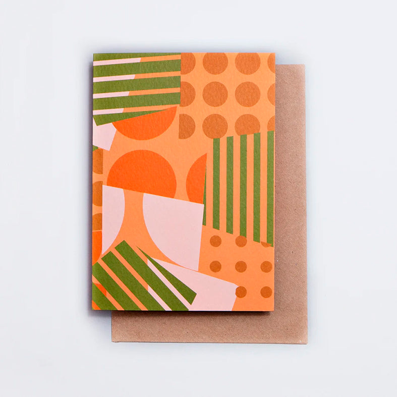 TARJETA FELICITACIÓN - The Completist, Spots + Stripes