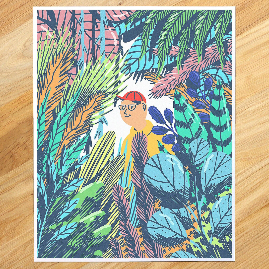 LÁMINA - I never draw, JUNGLE BOY