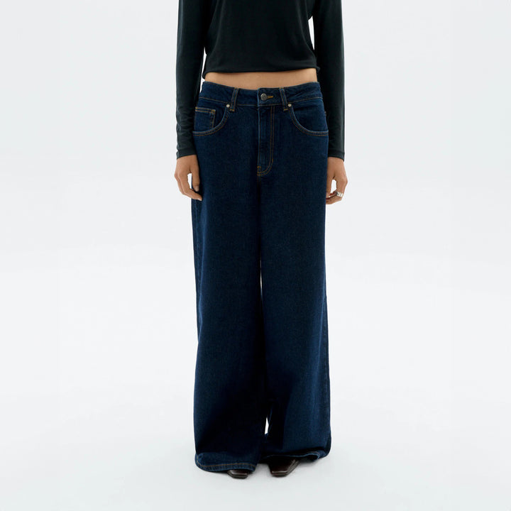 VAQUERO - Thinking Mu, Hedda wide leg dark navy
